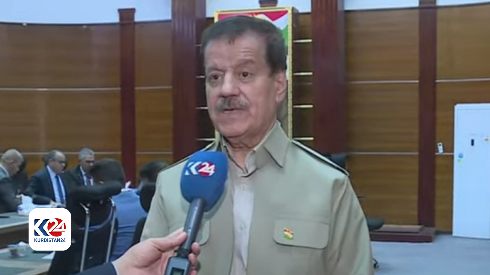 کمال کرکوکی، رئیس شورای رهبری پارت دموکرات کوردستان در کرکوک و گرمیان